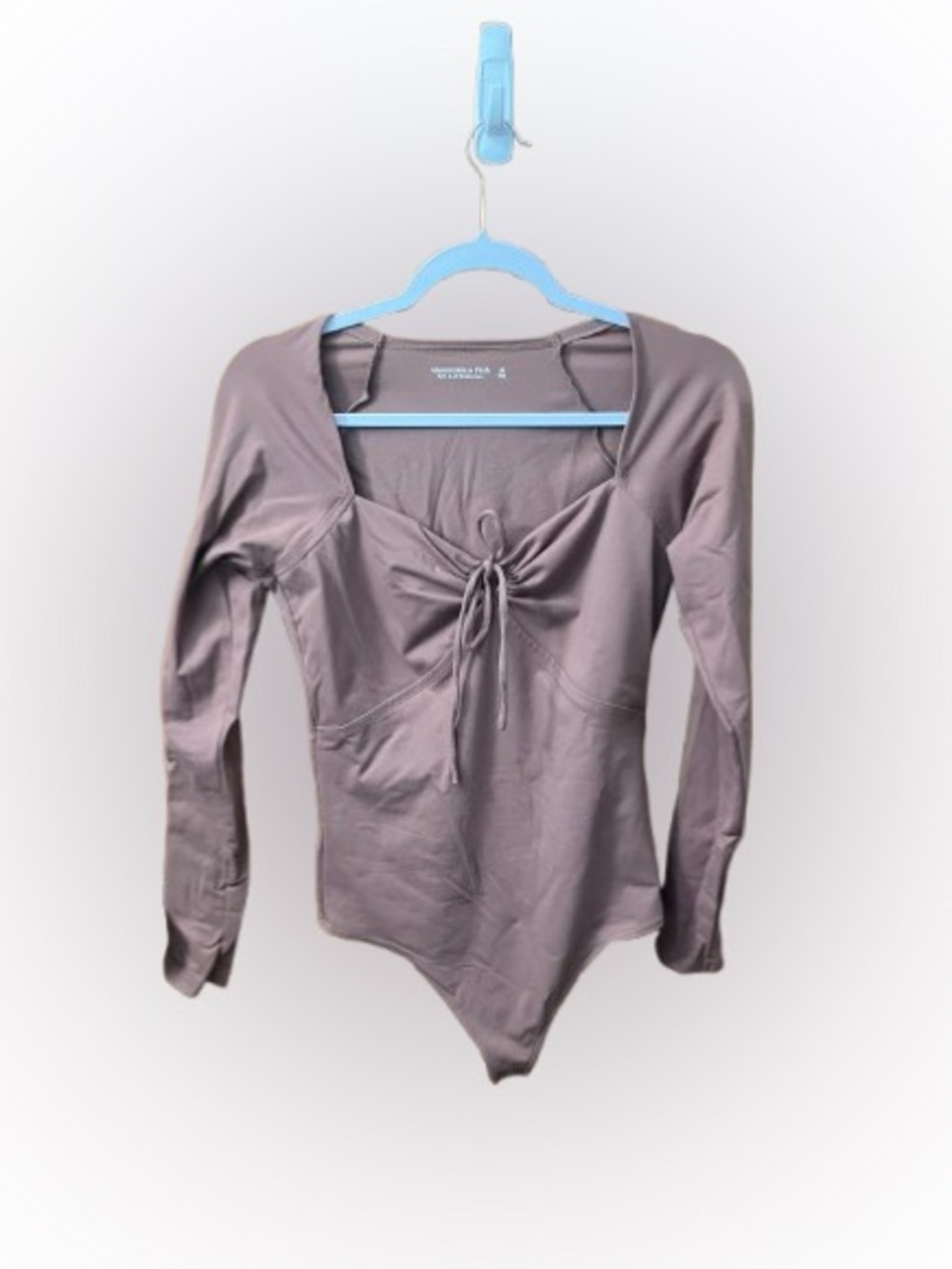 Abercrombie and Fitch Soft A&F Brown Bodysuit